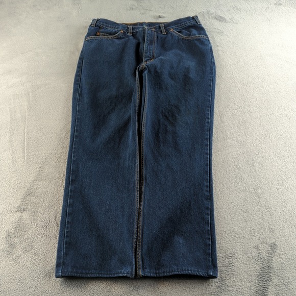 Other - Vintage Levis Orange Tab Jeans Mens 38 (Fits 34x27) Blue Dark Wash Straight